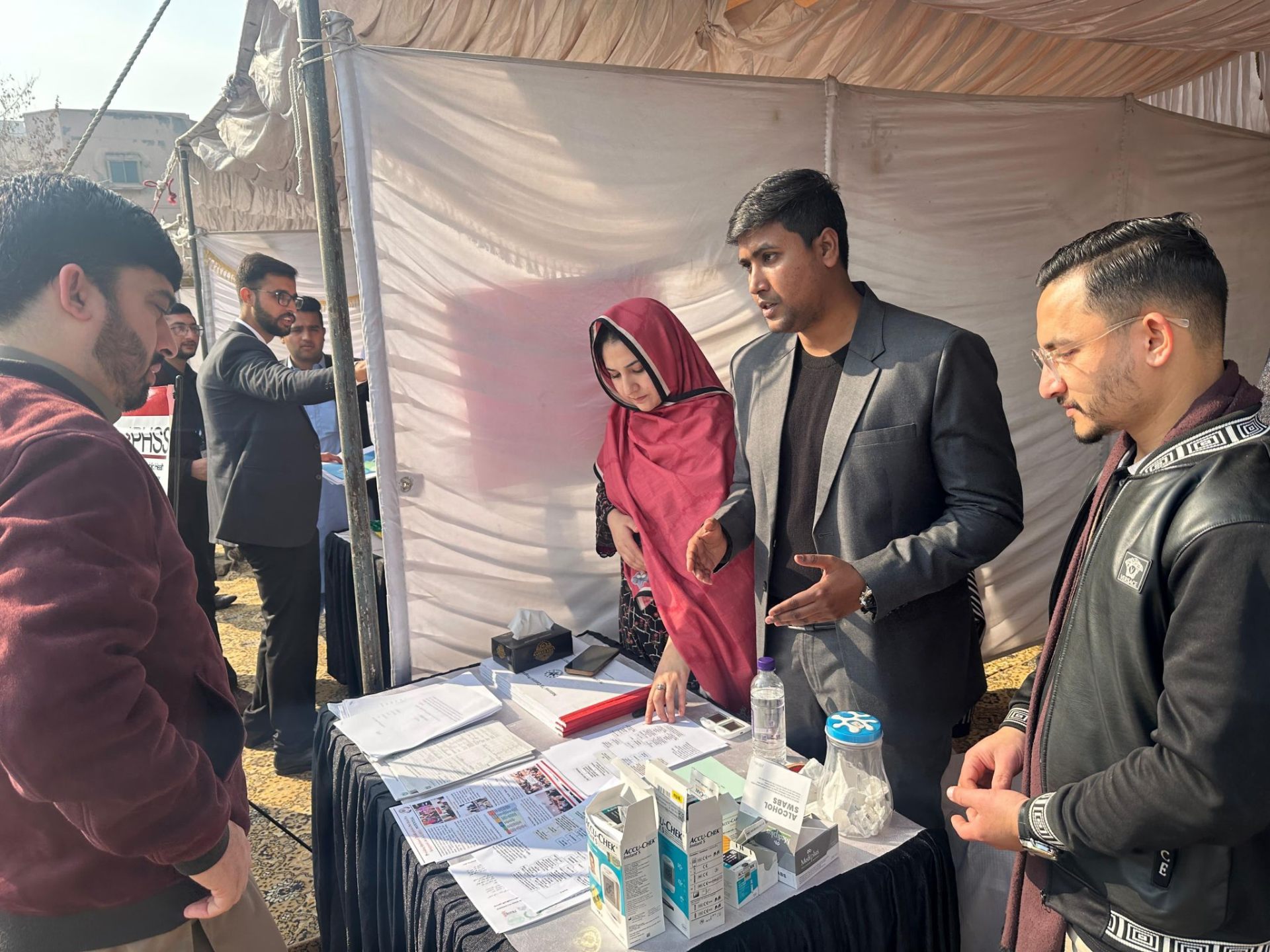 Lead Host — POTENTIAL GCF stall during the 6th International Conference (PHCON-26) 2026 at Khyber Medical University.